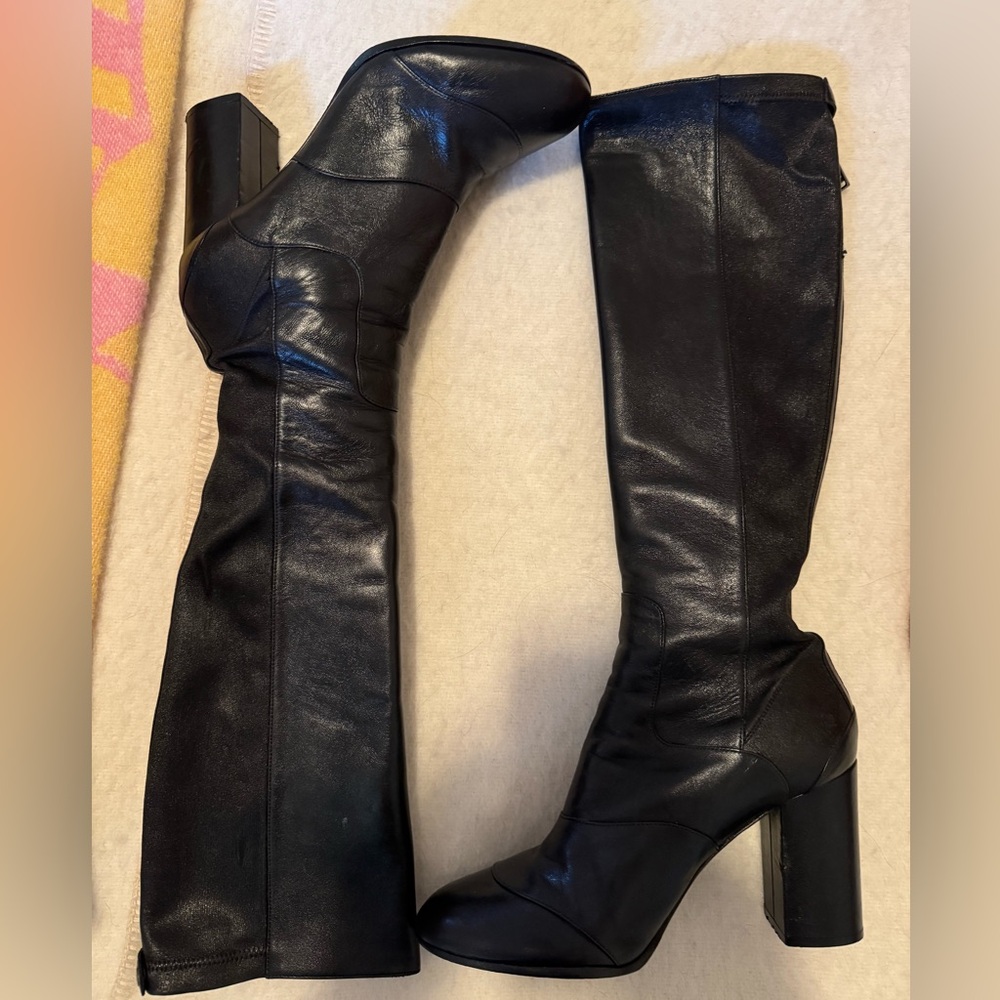 Belstaff Black Leather boots